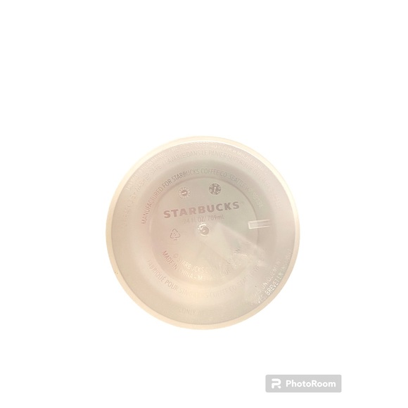 ⭐️Starbucks Clear Venti Cup with 2019 Reusable Rainbow Straw Brand New - Picture 3 of 3